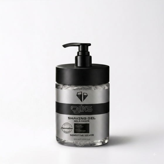 Djiks Gel à Raser Sensitive Silver 1000 ml