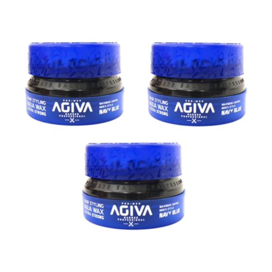 Agiva Pack de 3 Wax Aqua...