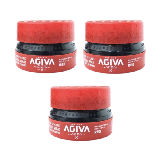 Agiva Pack de 3 Wax Aqua...
