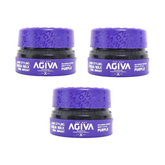 Agiva Pack de 3 Wax Aqua...