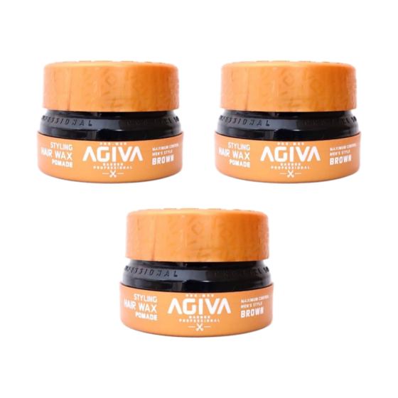Agiva Pack de 3 Wax Pomade...