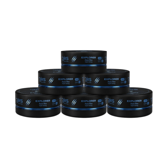 DJIKS EXPLORER AQUA WAX SUPER STRONG 150 ML - LOT DE 6 POTS
