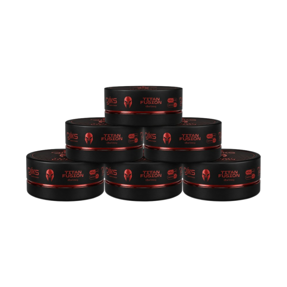 DJIKS TITAN FUSION CIRE COIFFANTE ULTRA STRONG 150 ML - LOT DE 6 POTS