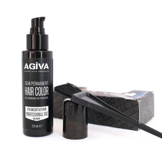 Agiva Coloration Cheveux Semi Permanent Noir