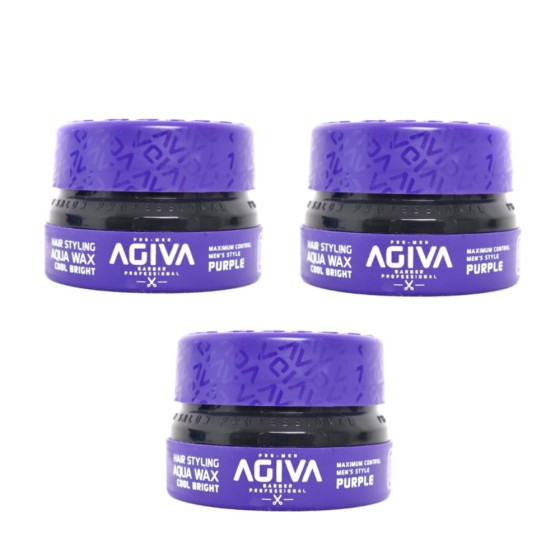 Agiva Pack de 3 Wax Aqua...