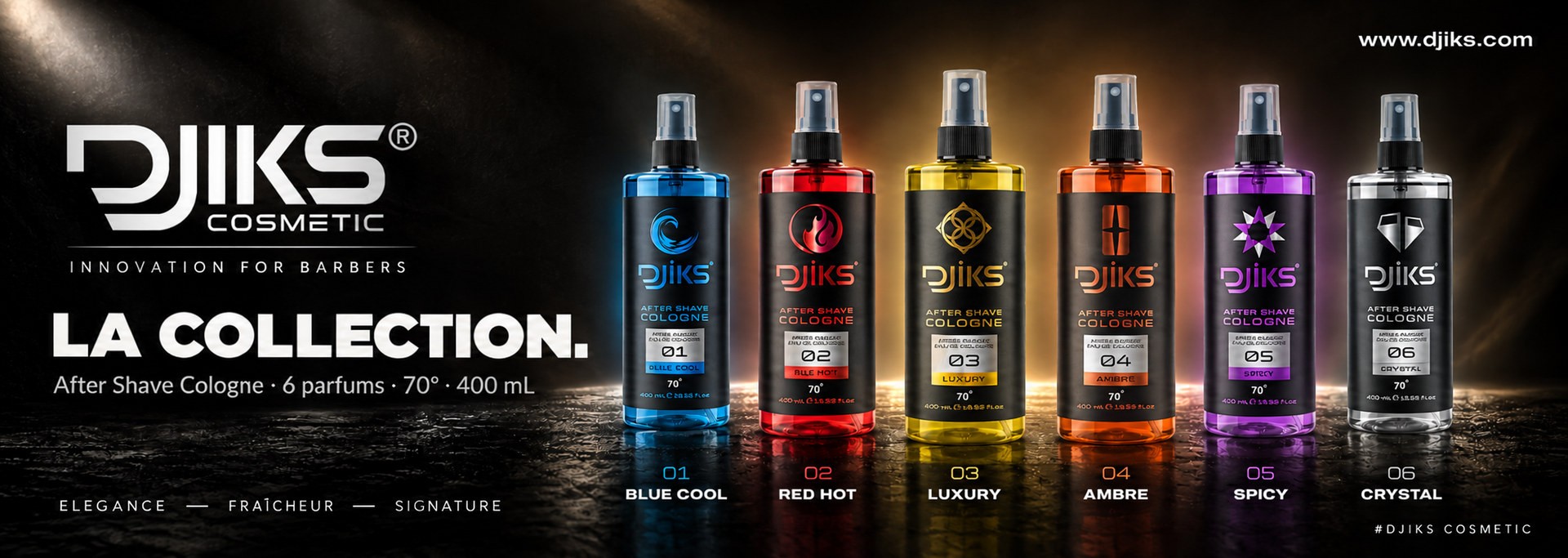Collection Spray Cologne DJIKS 400 ml
